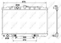 NRF 53184 Hűtőradiátor NISSAN ALMERA