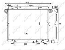 NRF 53919 Hűtőradiátor TOYOTA LAND CRUISER