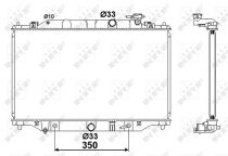 NRF 58417 Hűtőradiátor MAZDA CX-5