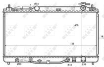 NRF 59079 Hűtőradiátor TOYOTA CAMRY
